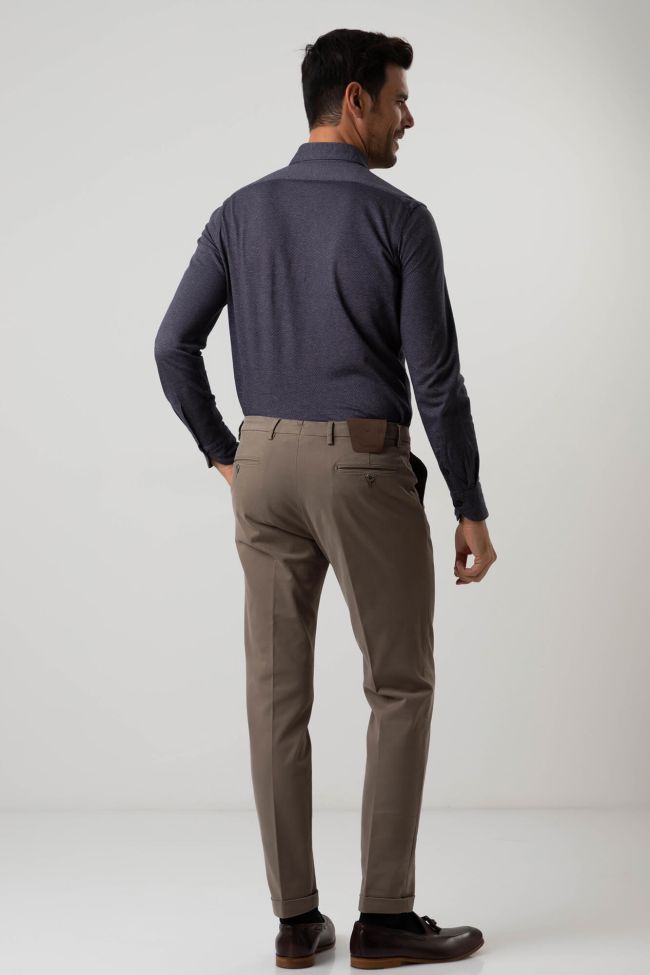 B-settecento Hose Herren B-Settecento Chinos Slim Einfarbig