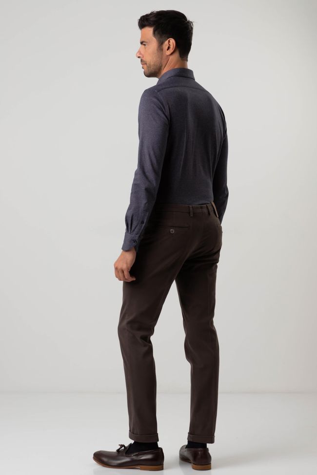 B-settecento Hose Herren B-Settecento Chinos Slim Einfarbig