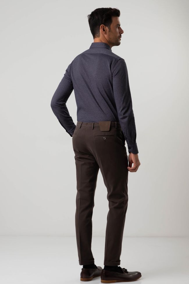 B-settecento Hose Herren B-Settecento Chinos Slim Einfarbig