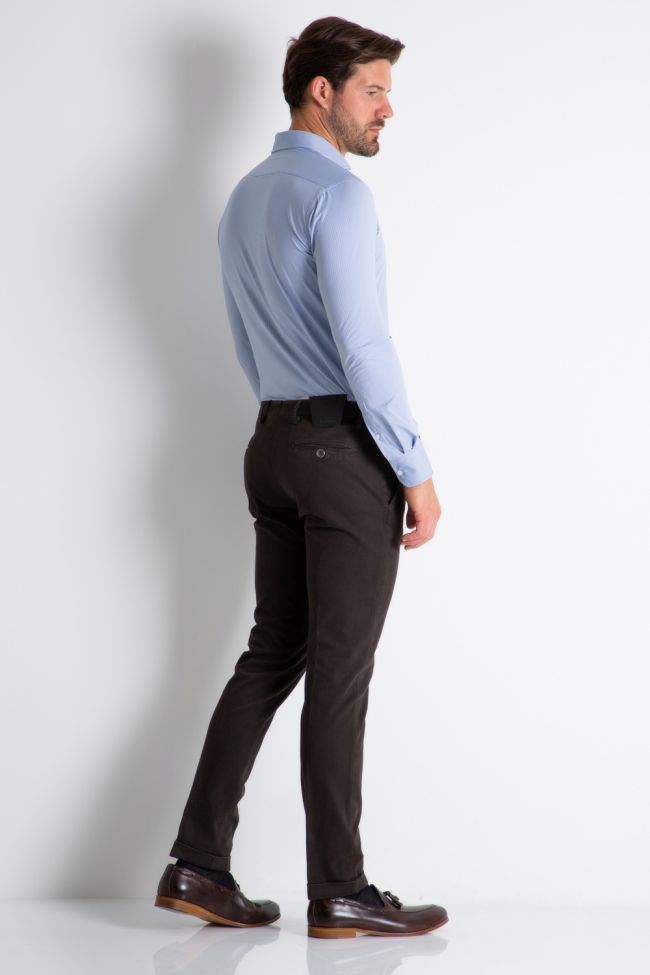 B-settecento Hose Herren B-Settecento Chinos Slim Einfarbig