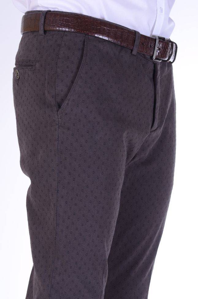 B-settecento Hose Herren B-Settecento Chinos Slim Halb Unifarben 97% Baumwolle 3% Elastan