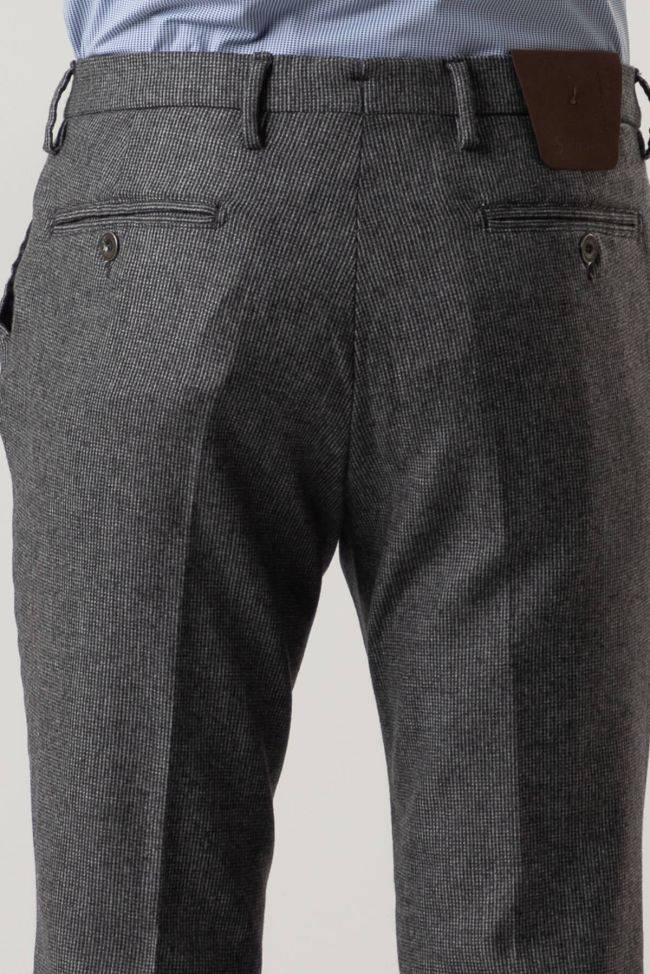 B-settecento Hose Herren B-Settecento Chinos Slim Halb Unifarben