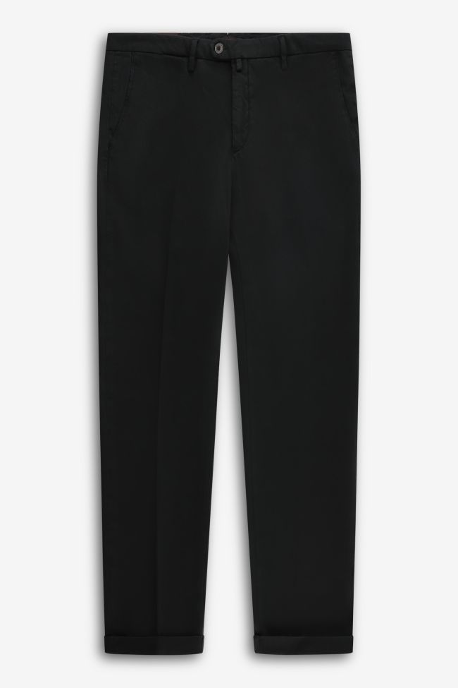 B-settecento Hose Herren B-Settecento Chinos Slim Halb Unifarben 97% Baumwolle 3% Elastan