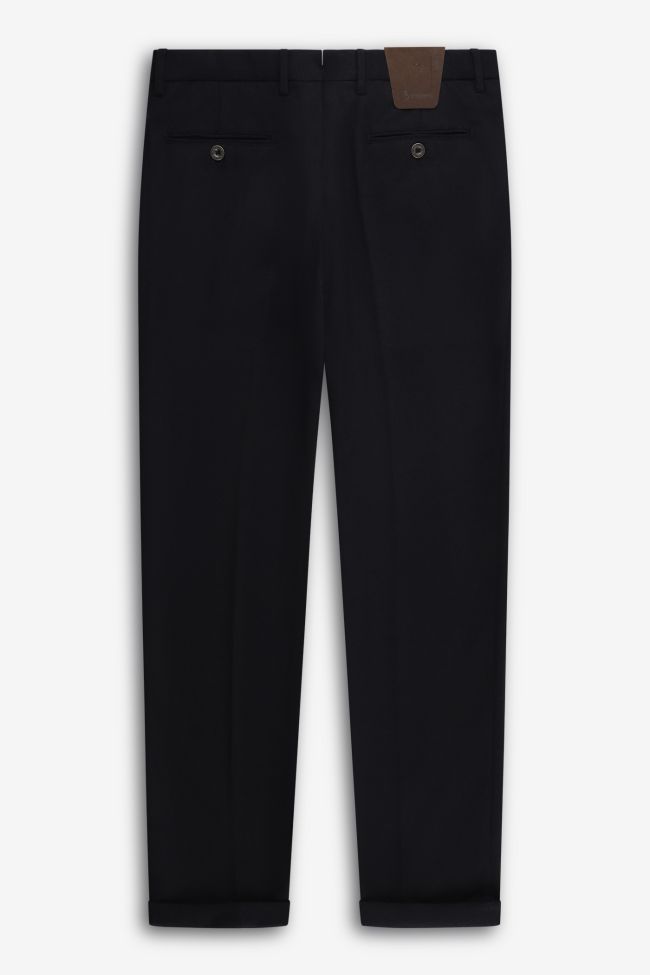 B-settecento Hose Herren B-Settecento Klassische Regular Halb Unifarben 74% Polyester 25% Viscose%1elastane