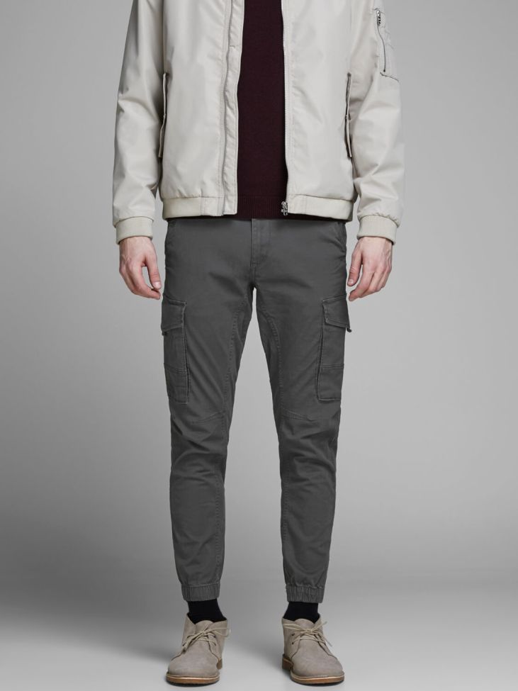 jack & jones Hose Herren Jack & Jones Cargo Regular Einfarbig