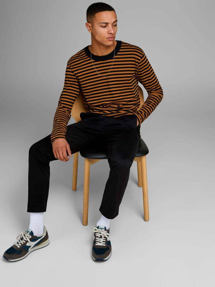 Jack & Jones Hose Herren Jack & Jones Chinos Regular Einfarbig