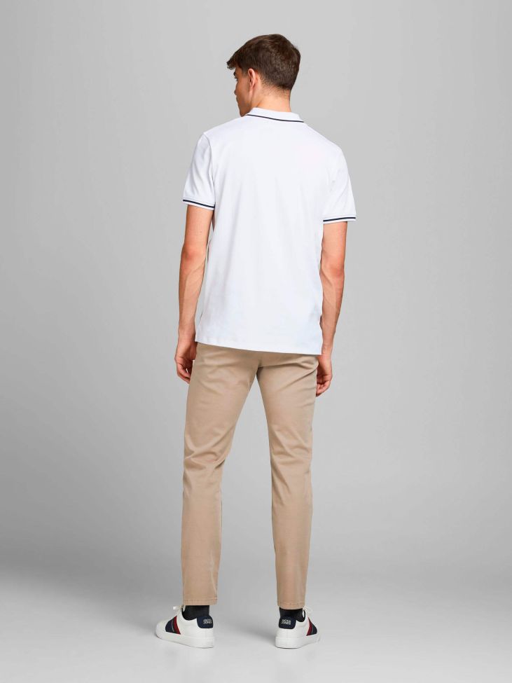 Jack & Jones Hose Herren Jack & Jones Chinos Regular Einfarbig