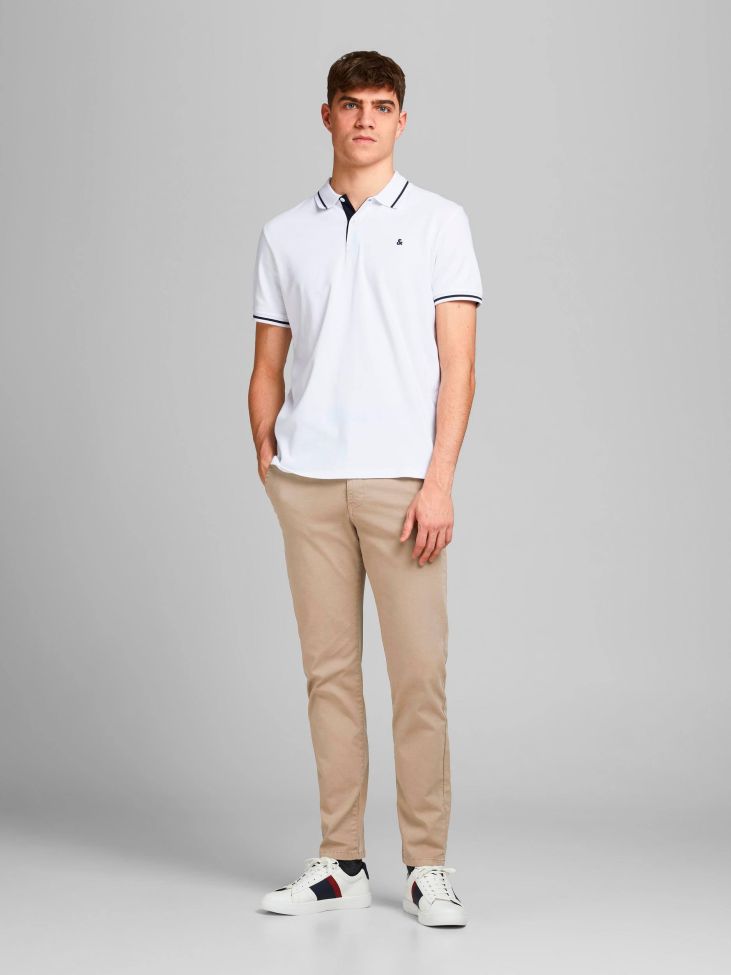 Jack & Jones Hose Herren Jack & Jones Chinos Regular Einfarbig