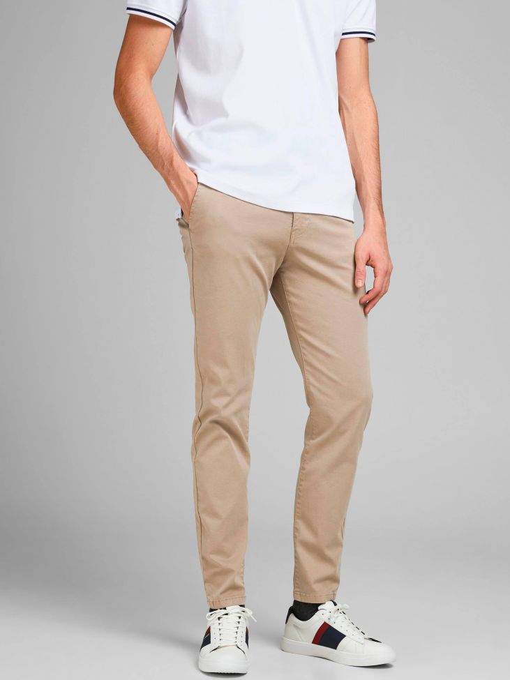 jack & jones Hose Herren Jack & Jones Chinos Regular Einfarbig