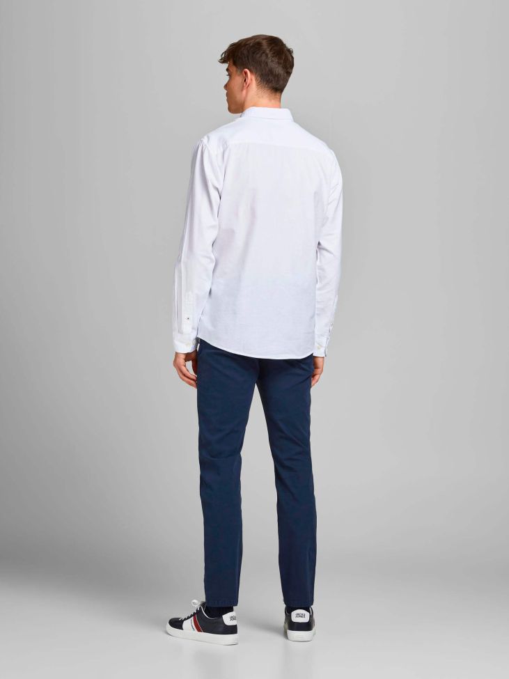 Jack & Jones Hose Herren Jack & Jones Chinos Regular Einfarbig