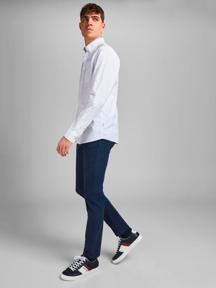 Jack & Jones Hose Herren Jack & Jones Chinos Regular Einfarbig