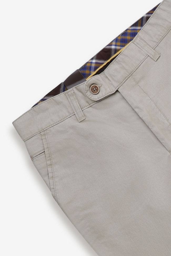 Luigi Morini Hose Herren Luigi Morini Chinos Regular Einfarbig 97% Baumwolle 3% Elastan