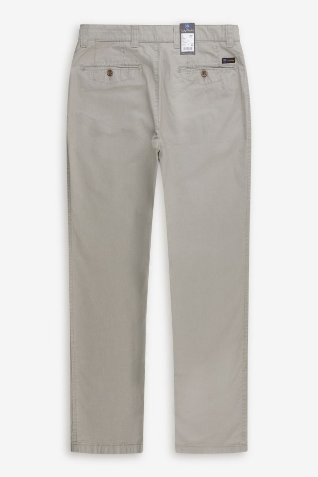 Luigi Morini Hose Herren Luigi Morini Chinos Regular Einfarbig 97% Baumwolle 3% Elastan