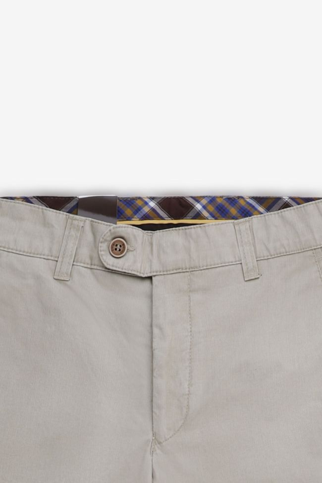 Luigi Morini Hose Herren Luigi Morini Chinos Regular Einfarbig 97% Baumwolle 3% Elastan