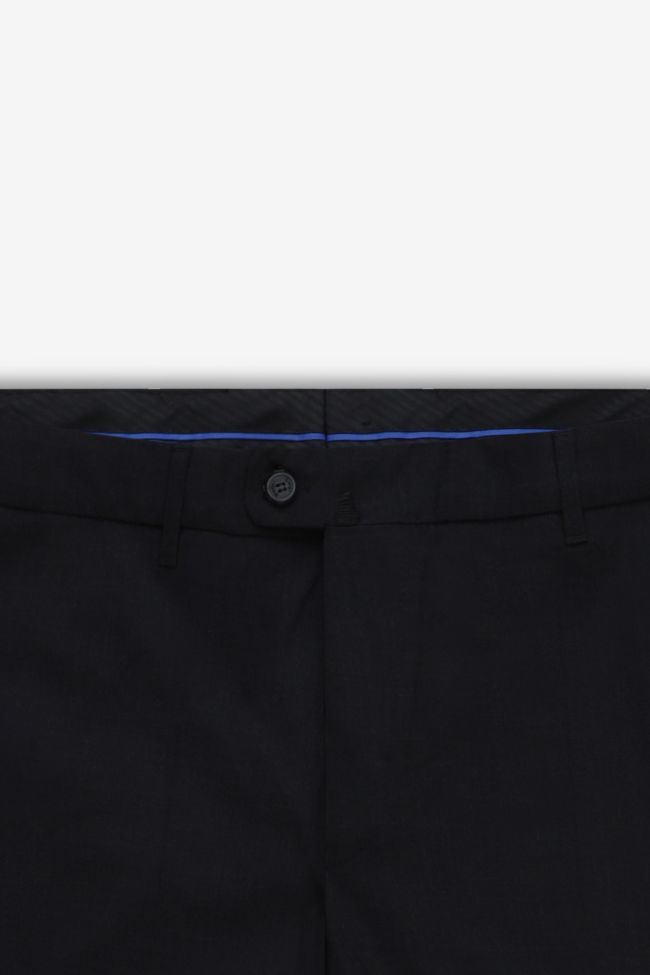 Luigi Morini Hose Herren Luigi Morini Klassische Classic Einfarbig 44% Wool 53% Po 3% Ea