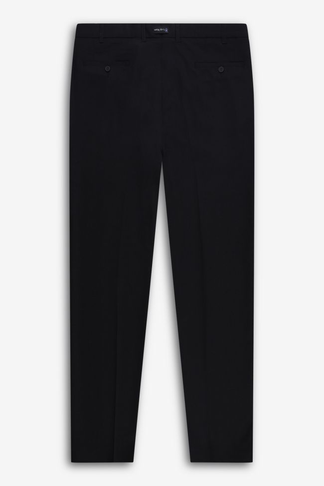 Luigi Morini Hose Herren Luigi Morini Klassische Classic Einfarbig 44% Wool 53% Po 3% Ea