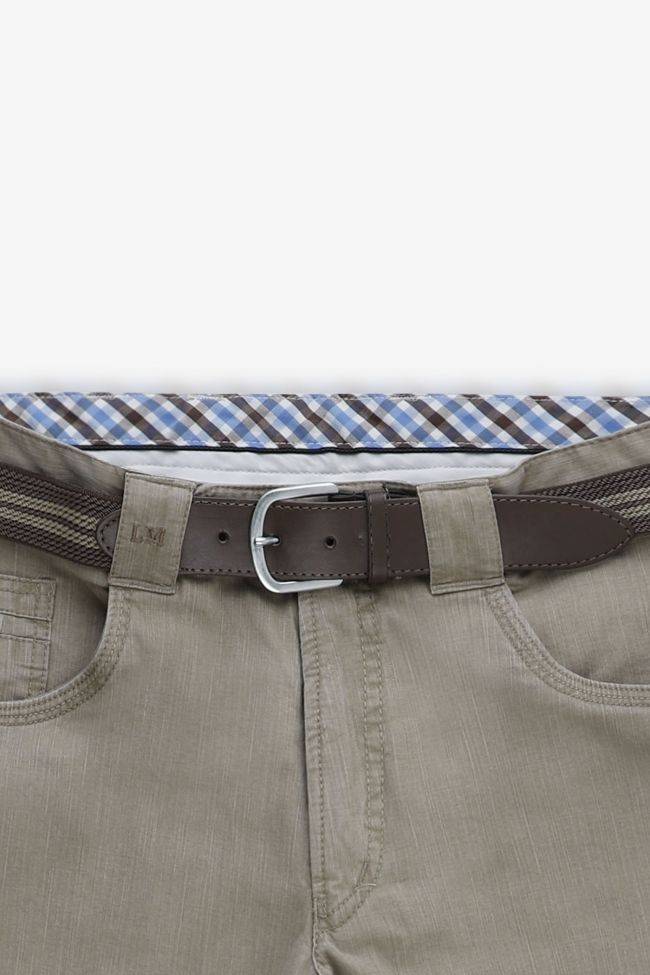 Luigi Morini Hose Herren Luigi Morini Klassische Regular Einfarbig 98% Cotton 2% Ea