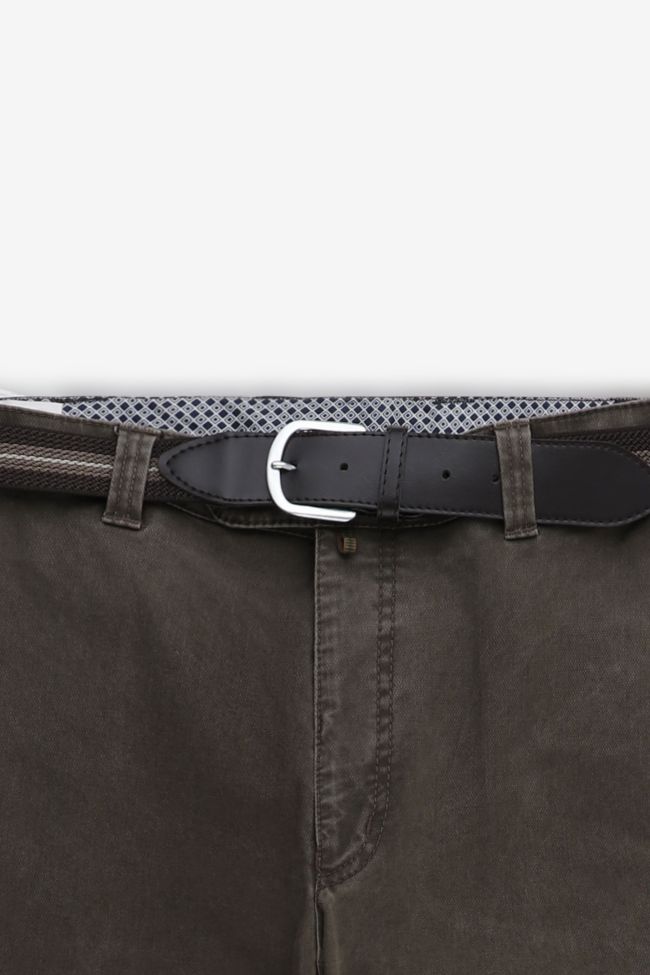 Marcello Marabotti Hose Herren Marcello Marabotti Klassische Regular Einfarbig 97% Baumwolle 3% Elastan