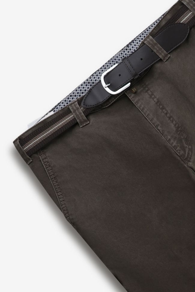 Marcello Marabotti Hose Herren Marcello Marabotti Klassische Regular Einfarbig 97% Baumwolle 3% Elastan