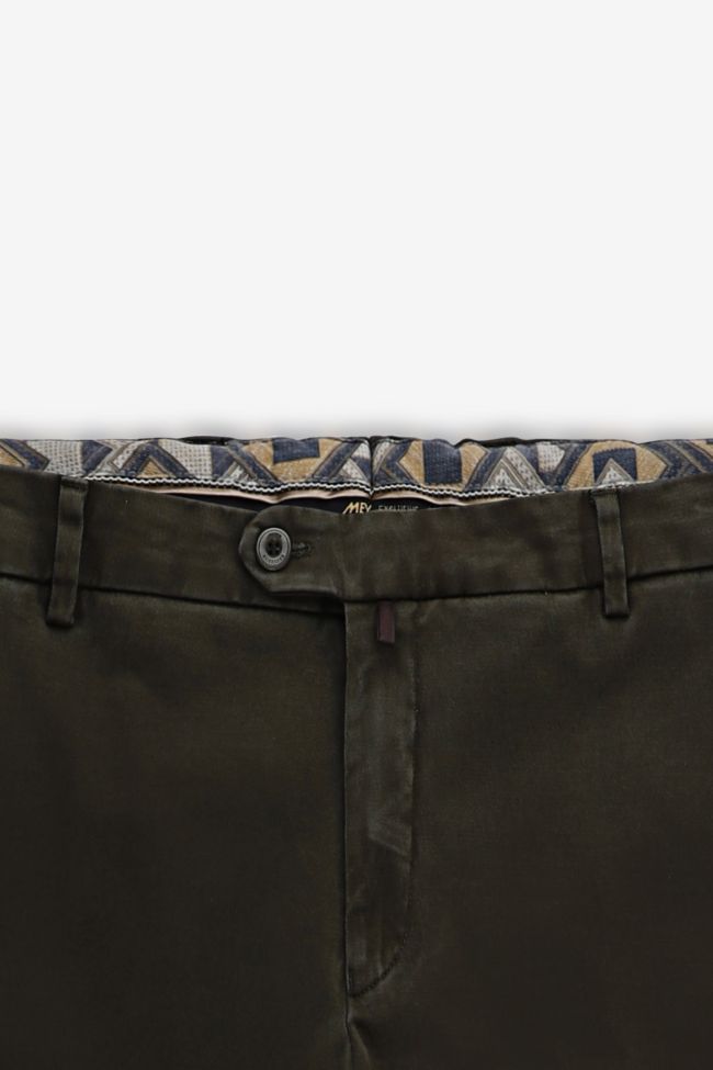 Meyer Hose Herren Meyer Chinos Classic Einfarbig 65% Cotton Bio 20% Cotton13% Virgin Wool 2%ea