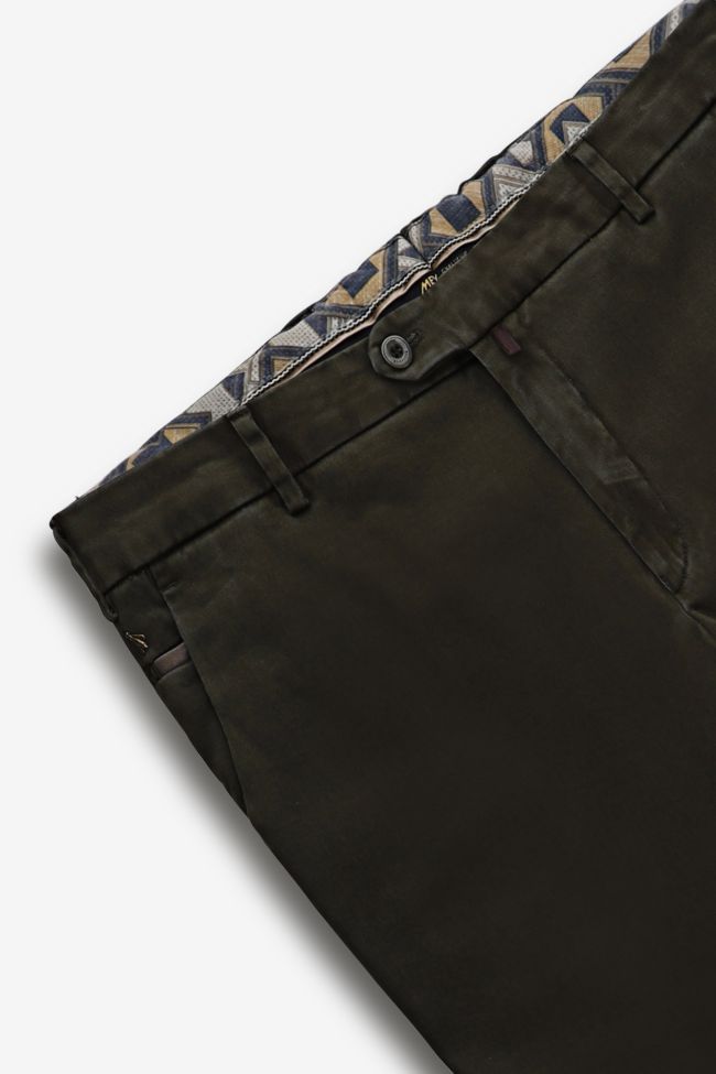 Meyer Hose Herren Meyer Chinos Classic Einfarbig 65% Cotton Bio 20% Cotton13% Virgin Wool 2%ea