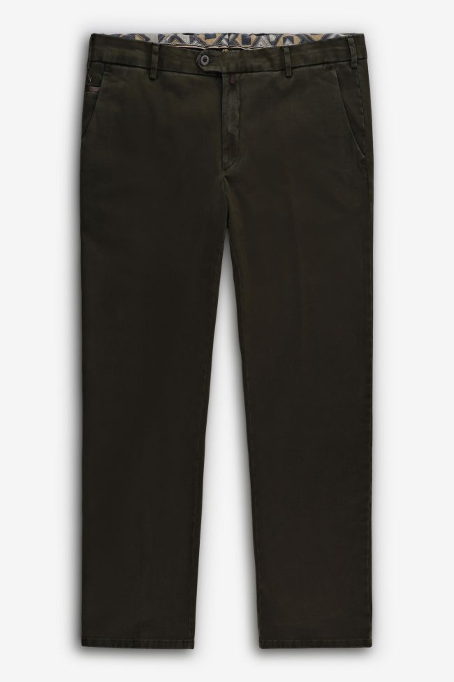Meyer Hose Herren Meyer Chinos Classic Einfarbig 65% Cotton Bio 20% Cotton13% Virgin Wool 2%ea