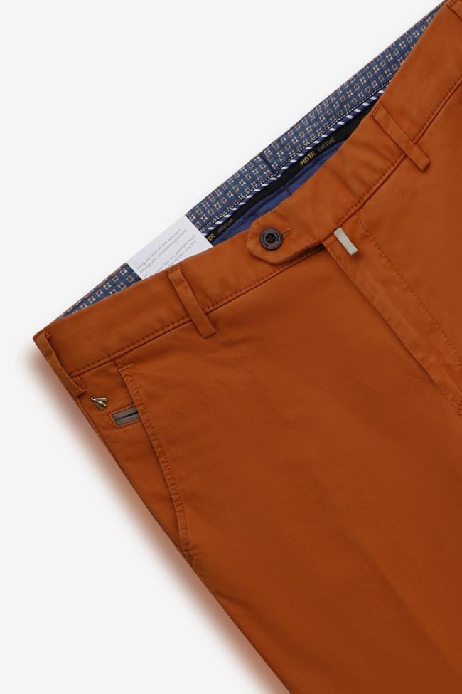 Meyer Hose Herren Meyer Chinos Classic Einfarbig 81%cotton 15% Kapok 4%elastane