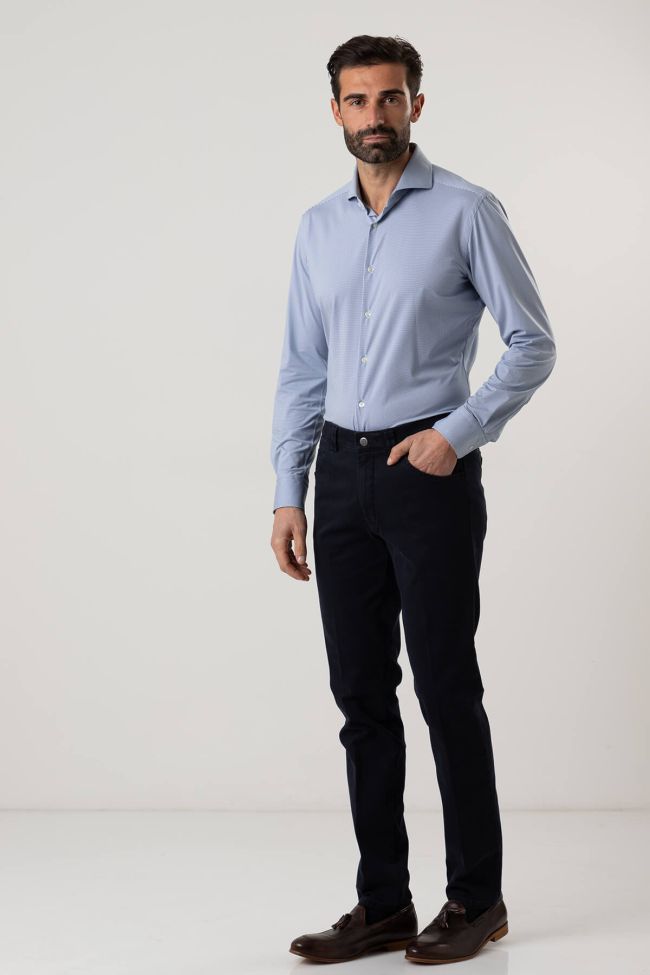 Meyer Hose Herren Meyer Chinos Classic Einfarbig 97% Baumwolle 3% Elastan