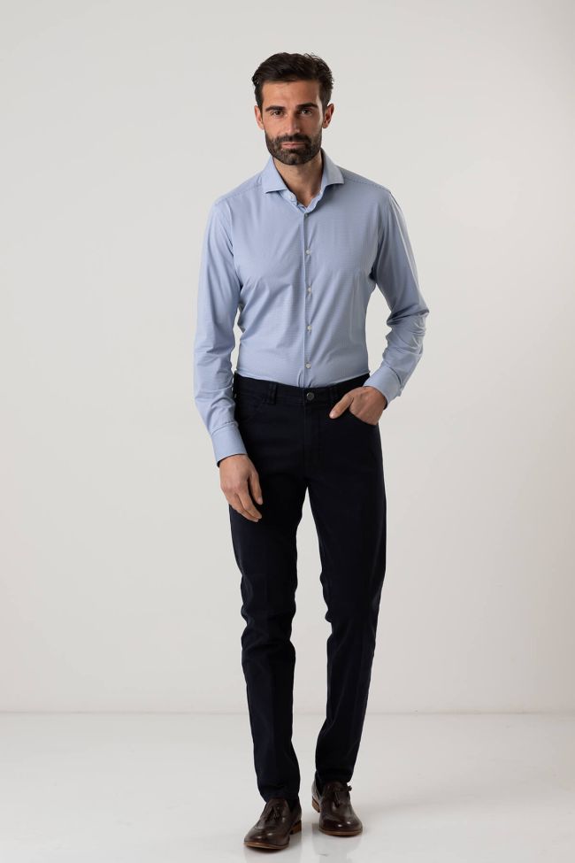 meyer Hose Herren Meyer Chinos Classic Einfarbig 97% Baumwolle 3% elastan