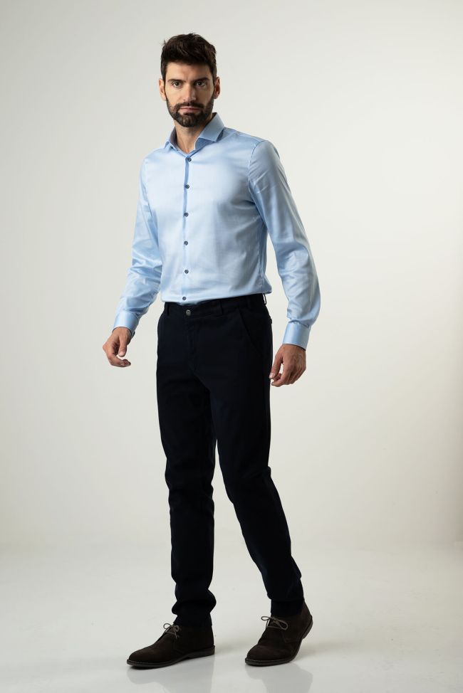 Meyer Hose Herren Meyer Chinos Classic Einfarbig 98% Cotton 2% Ea