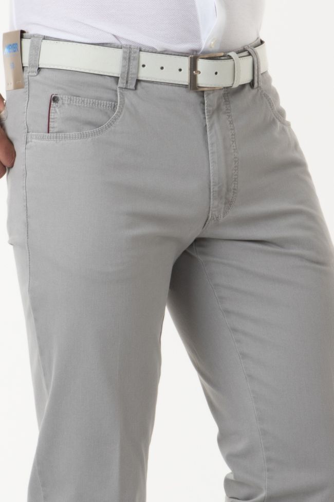 Meyer Hose Herren Meyer Chinos Regular Einfarbig 97% Baumwolle 3% Elastan