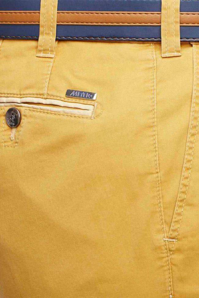 Meyer Hose Herren Meyer Chinos Regular Einfarbig 97% Baumwolle 3% Elastan