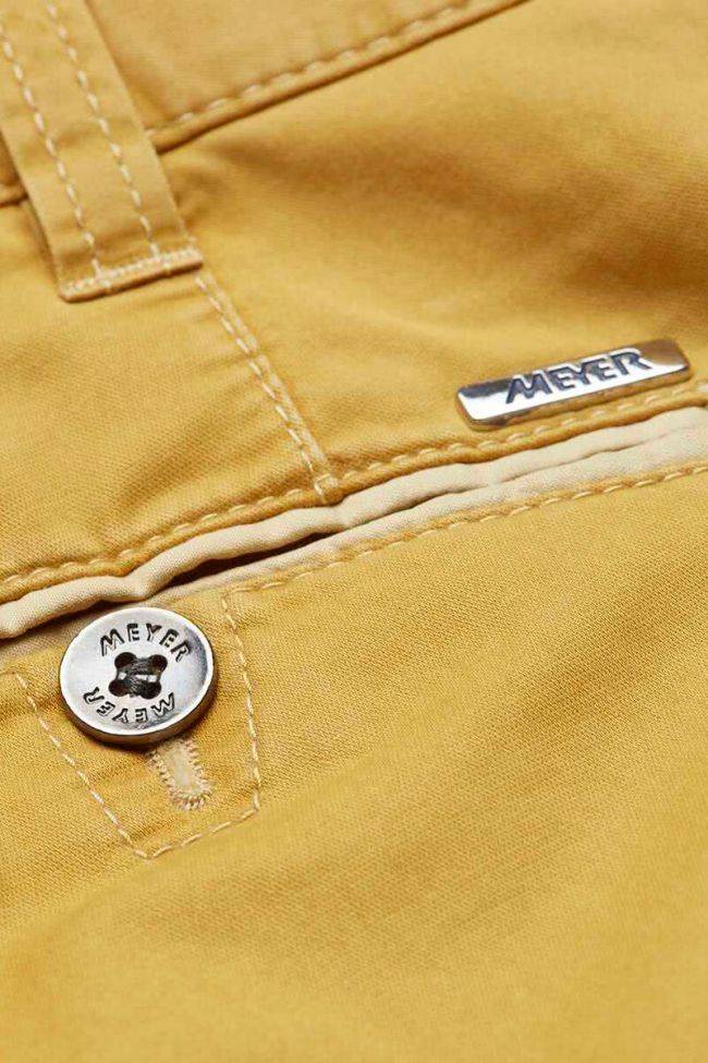 Meyer Hose Herren Meyer Chinos Regular Einfarbig 97% Baumwolle 3% Elastan