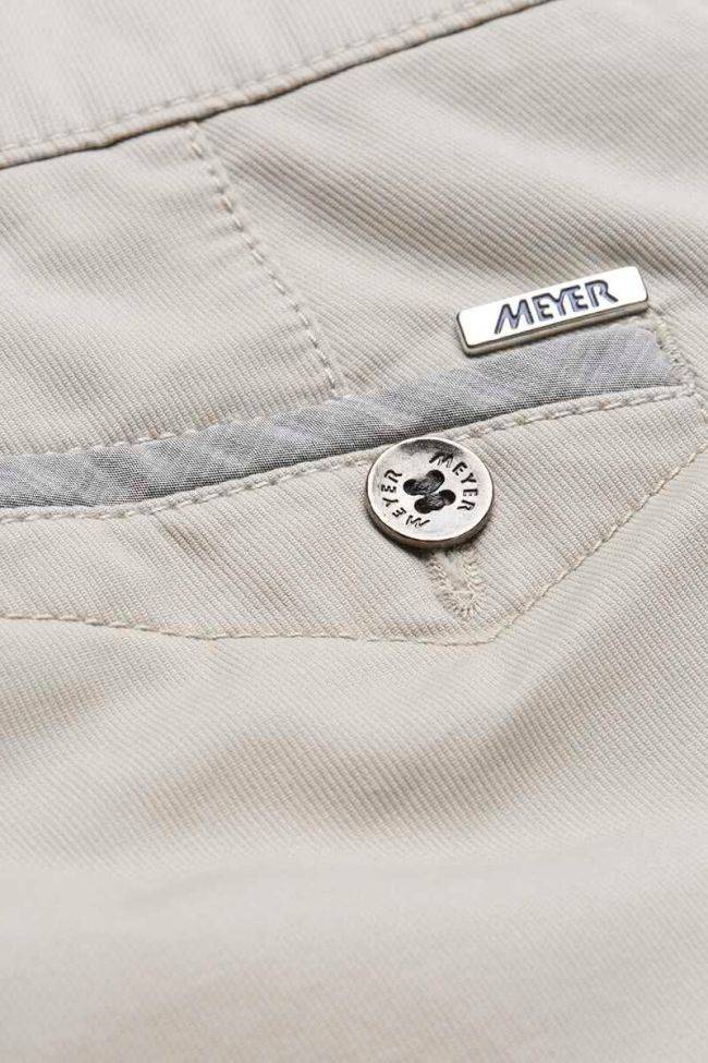Meyer Hose Herren Meyer Chinos Regular Einfarbig 97% Baumwolle 3% Elastan