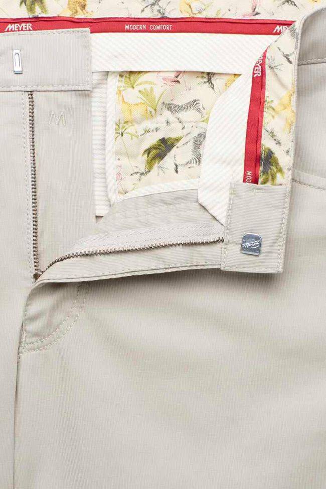 Meyer Hose Herren Meyer Chinos Regular Einfarbig 97% Baumwolle 3% Elastan