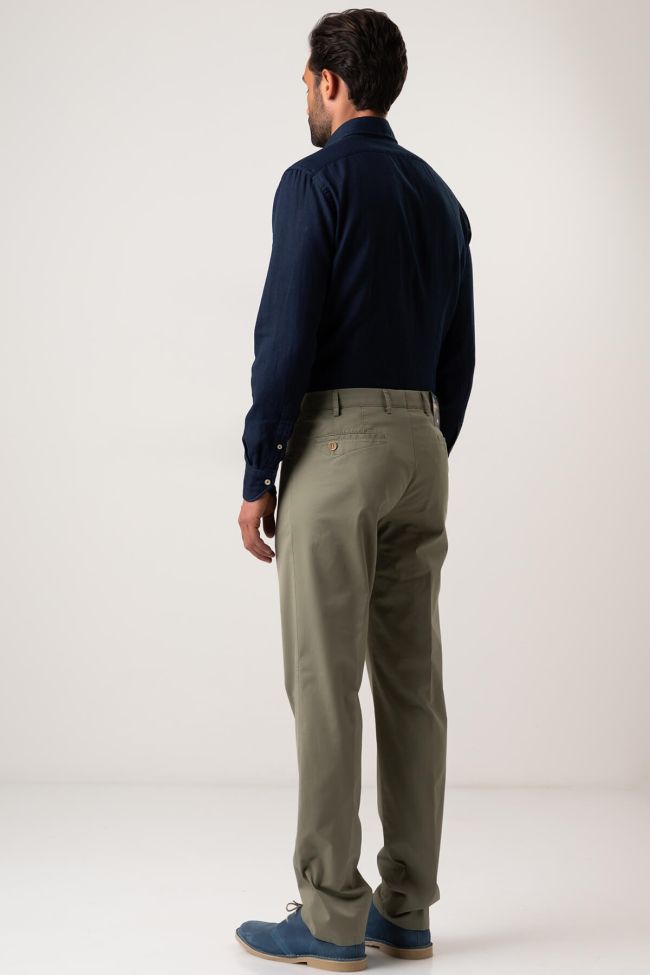 Meyer Hose Herren Meyer Chinos Regular Einfarbig 97% Baumwolle 3% Elastan