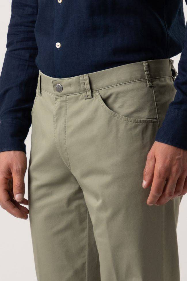 Meyer Hose Herren Meyer Chinos Regular Einfarbig 97% Baumwolle 3% Elastan