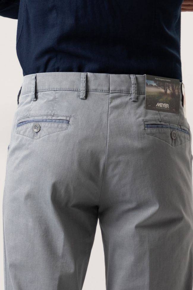 Meyer Hose Herren Meyer Chinos Regular Einfarbig 97% Baumwolle 3% Elastan