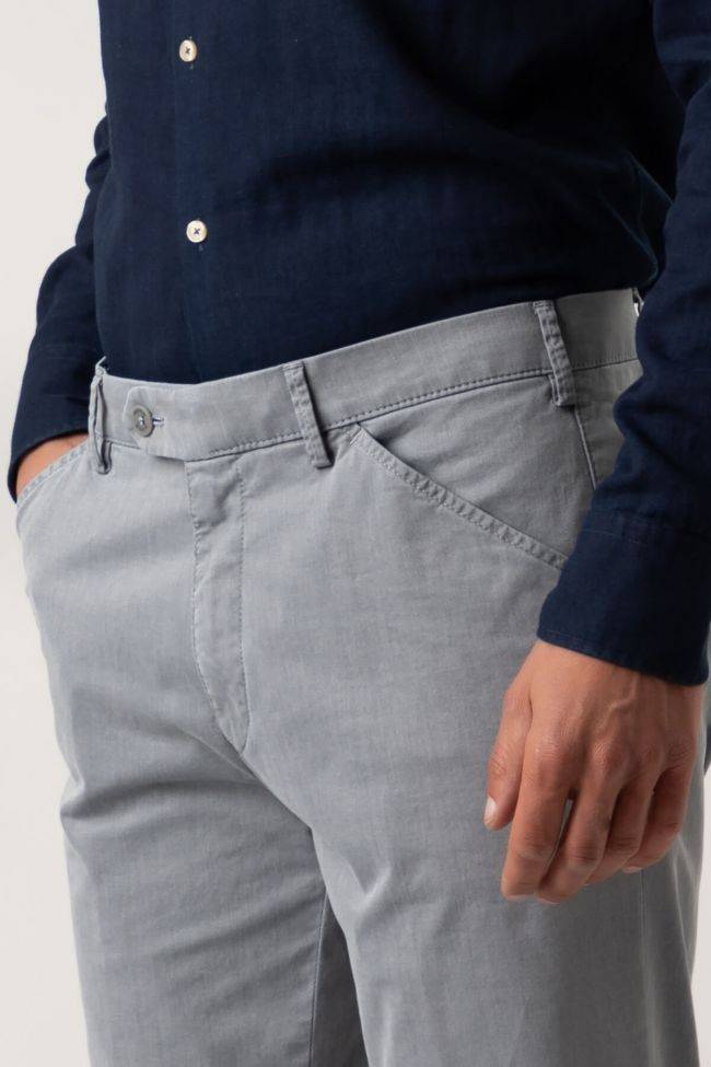 Meyer Hose Herren Meyer Chinos Regular Einfarbig 97% Baumwolle 3% Elastan