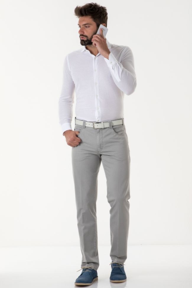 meyer Hose Herren Meyer Chinos Regular Einfarbig 97% Baumwolle 3% elastan