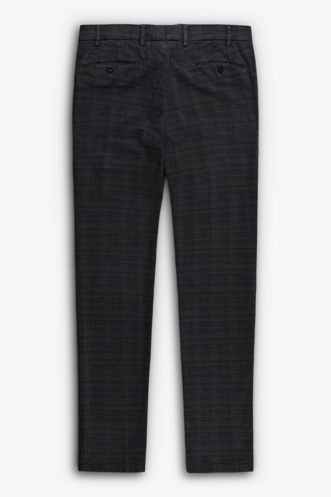 Meyer Hose Herren Meyer Chinos Regular Karo 98% Cotton 2% Ea