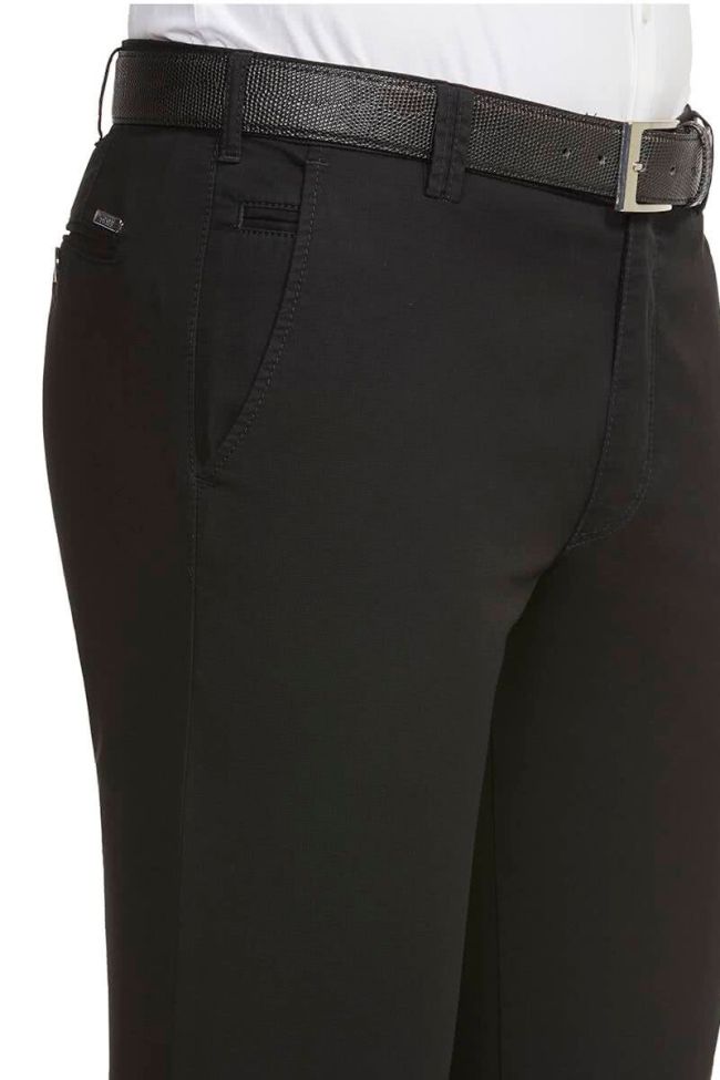 Meyer Hose Herren Meyer Chinos Slim Einfarbig 96% Baumwolle 4% Elastan