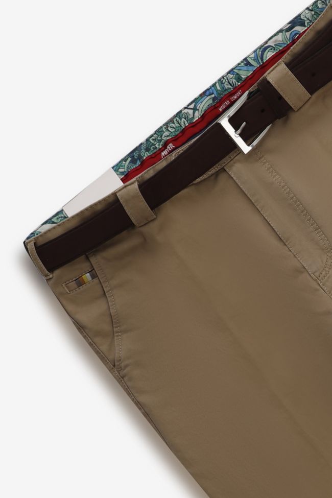 Meyer Hose Herren Meyer Klassische Slim Einfarbig 97% Baumwolle 3% Elastan