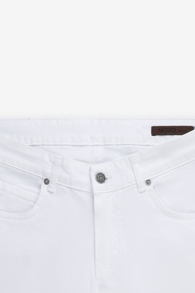 Moro Hose Herren Moro 5 Pocket Slim Einfarbig 98% Baumwolle 2% Dow XLA