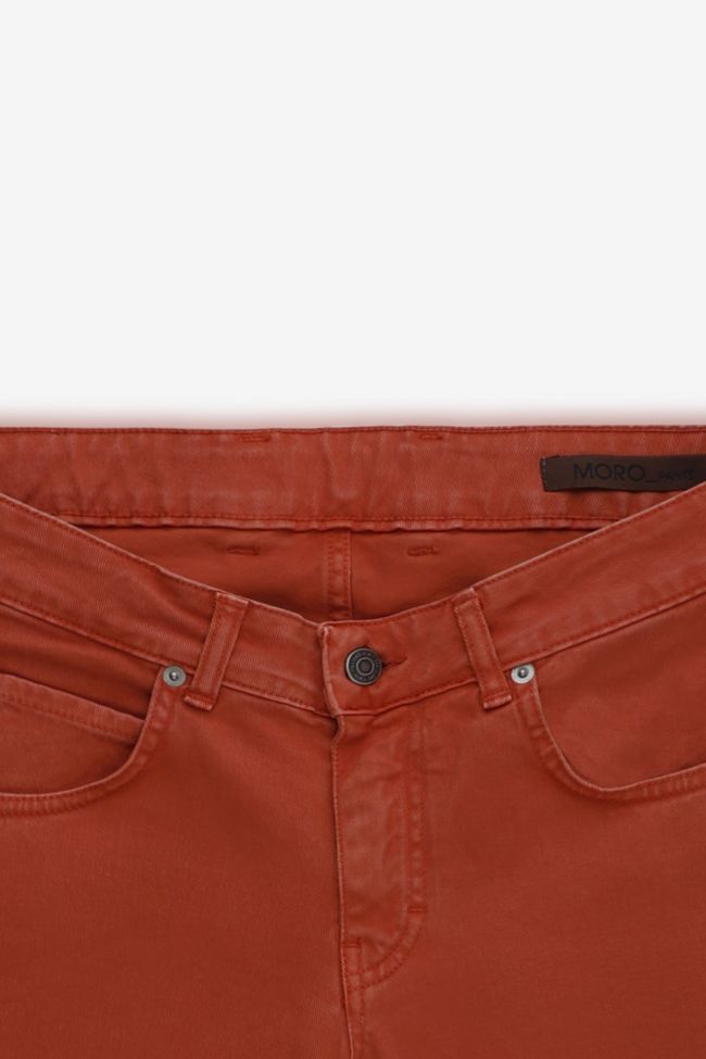 Moro Hose Herren Moro 5 Pocket Slim Einfarbig 98% Cotton 2% Ea