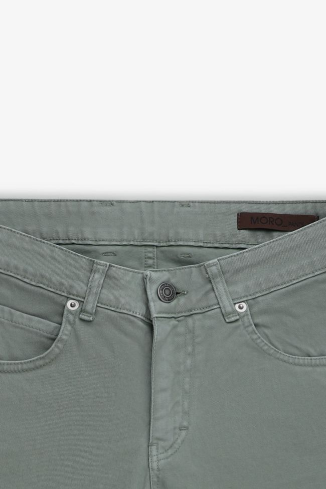 Moro Hose Herren Moro 5 Pocket Slim Einfarbig 98% Cotton 2% Ea