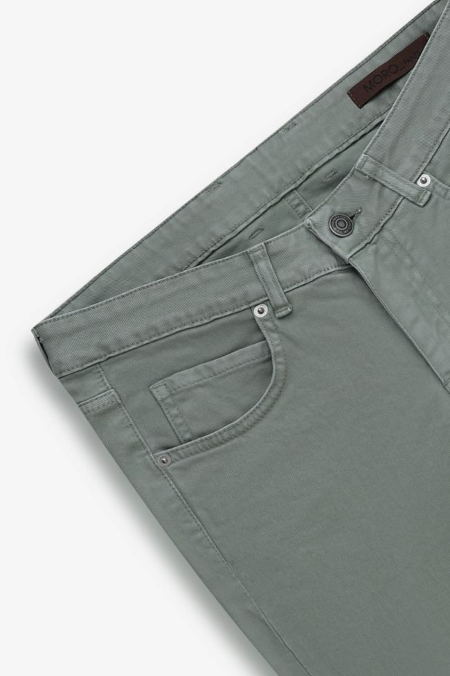 Moro Hose Herren Moro 5 Pocket Slim Einfarbig 98% Cotton 2% Ea