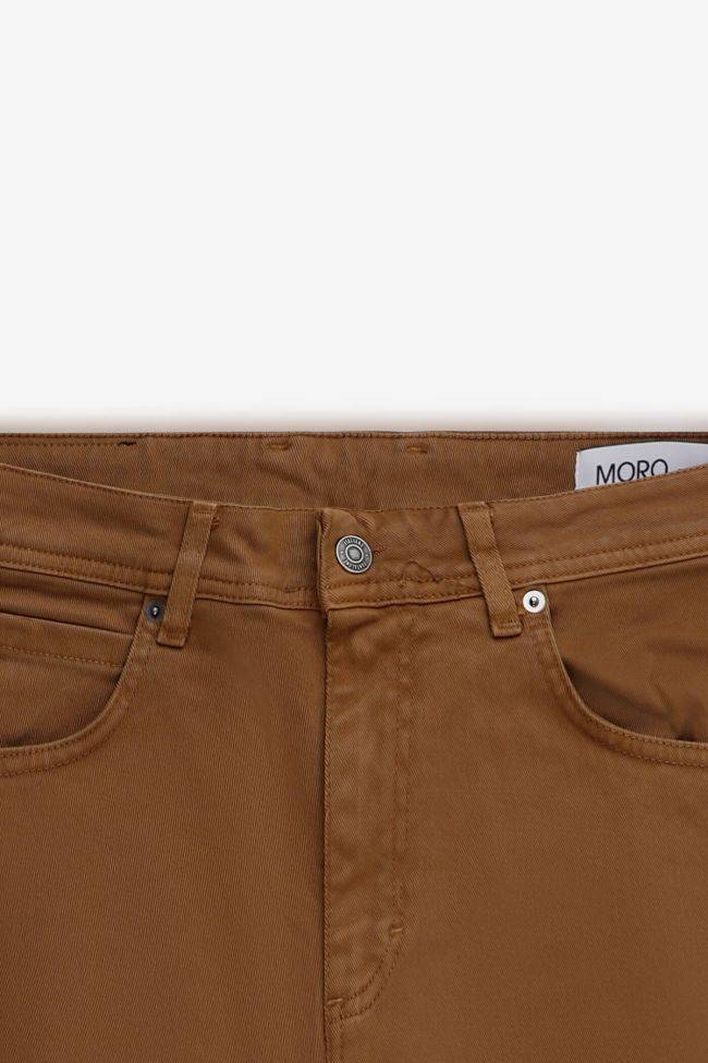 Moro Hose Herren Moro 5 Pocket Slim Einfarbig 98% Cotton 2% Ea