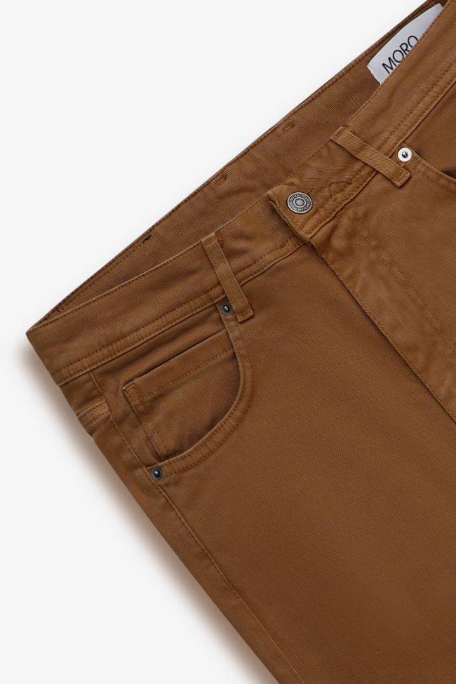 Moro Hose Herren Moro 5 Pocket Slim Einfarbig 98% Cotton 2% Ea