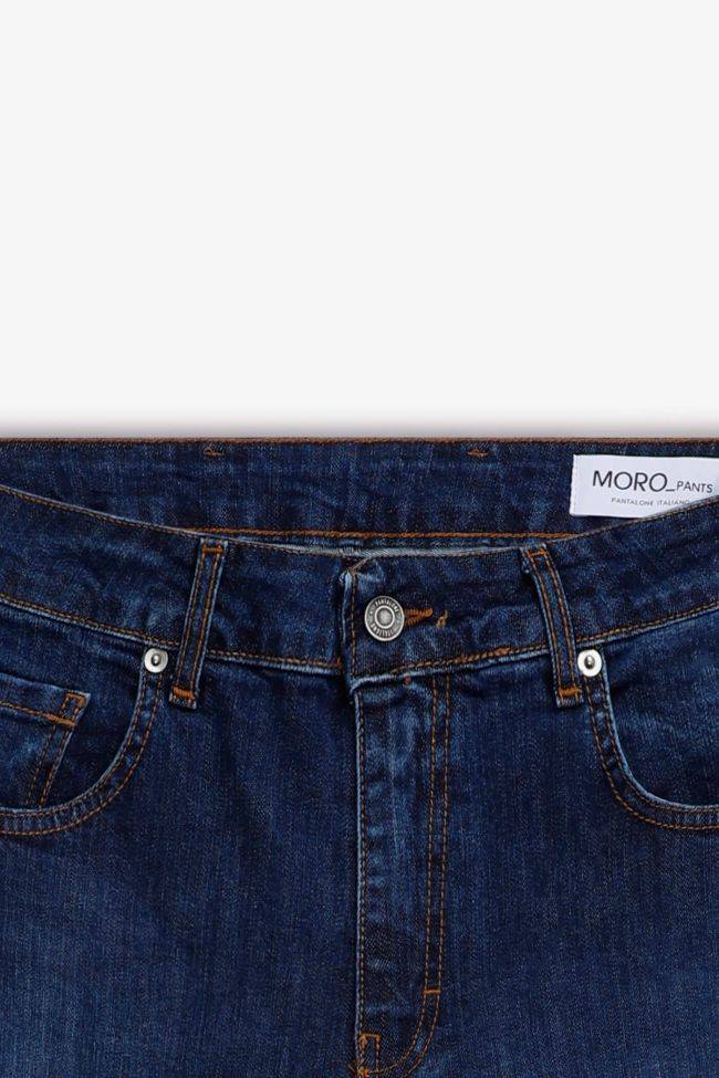 Moro Hose Herren Moro 5 Pocket Slim Einfarbig 98% Cotton 2% Ea